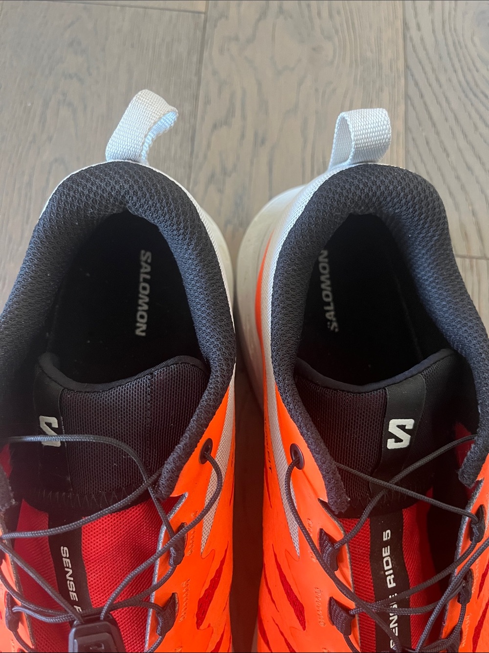 Salomon Men's Sense Ride 5 trail Shoes with Quicklace size 10.5 - Picture 2 of 7